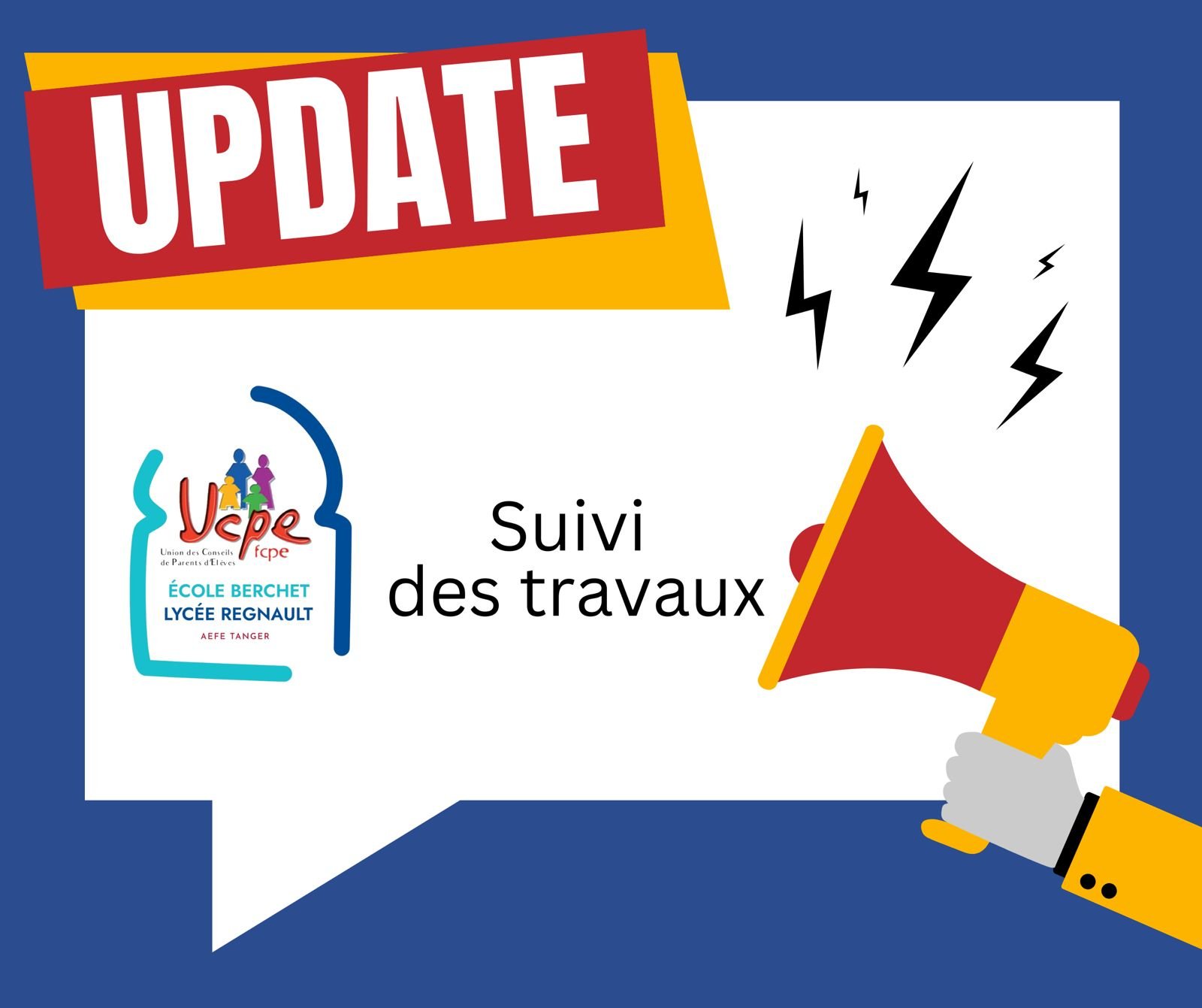 Suivi des travaux et conditions d’accueil – Août &amp; Septembre 2024